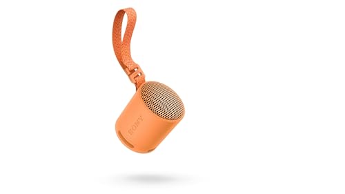 Sony SRS-XB100 Alto-falante portátil sem fio Bluetooth leve e supercompacto, extradurável, IP67, à prova d'água e à prova de poeira, bateria de 16 horas, alça versátil e chamadas sem... glide