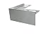 Produktbild Fuchs Design Terrassenprofil Ecke V2A Edelstahl 75/11 mm Höhe Silber - Terrassenblende Terrassenleiste Kantenabdeckung für die Terrasse