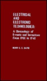 Electrical and Electronic Technologies: A Chronology of Events an...