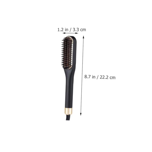 Cepillo eléctrico para barba y cabello Alipis negro miniatura 2