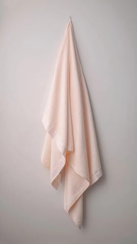 Image of Spread Spain Bamboo Towels for Bath, Towels for Bath Large Size, Bamboo Bath Towel High Absorbent & Soft, 360 GSM, 1 Piece Bath Towel for Men /Women, 70 cms x 150 cms - Peach