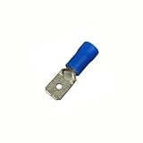 16-14AWG Insulated Male Quick Connect Terminals - 12 Pack : 65-5542