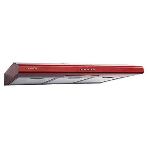Depurador Slim 80cm 3 Vel. Vermelho 127V - SUGGAR - DI81VM