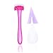 Beavorty Rasoio Donna Intimo Silicone per Depilazione Precisa Leggero e Portatile Colori Casuali Adatto per Aree Private e Bikini Colore Casuale Colore Casuale immagine