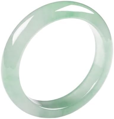 Pierre précieuse Myanmar Ice Mochi vert clair classique pour bijoux de femmes
