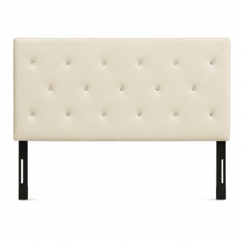 Image of Upholstered Queen Headboard with Storage and USB (Queen)