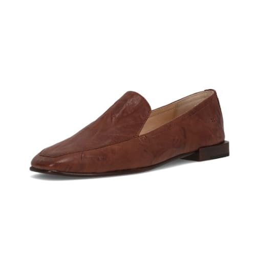 Image of Frye Women's Claire Venetian Leather Loafer Slip-On Flat Shoe