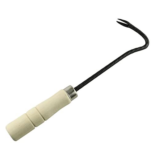 JCBIZ Hand Weeder Stainless Steel Hand Weeding Tool Weed Remover Puller Fork Lawn Garden Tool