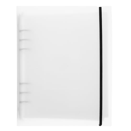 Carpeta de tarjetas fotográficas A5 Milisten con anillas metálicas y acabado minimalista premium