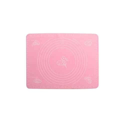 Silicone Baking Mat Kneading Dough Mats Pizza Cake Sheet Cooking Grill Gadgets Bakeware Table Pad Kitchen Pastry Accessories(Pin
