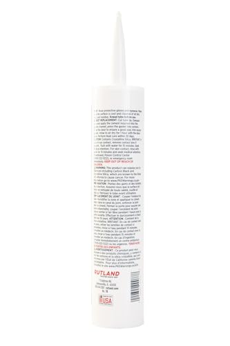 Rutland Stove Gasket Cement Black 10.3 Oz Cartridge - 78 - Thumbnail 2