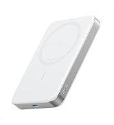 Anker MagGo Power Bank, Bateria Magnética Ultra Fina de 10.000mAh, Certificação Qi2, Portátil, Ca...