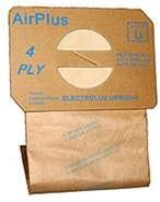 Replacement Electrolux Paper Bag, Lux Discovery Upright ENV Bulk 100#138FPC