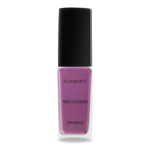 Image of Ellement Co. Monster Vegan Purple Nail Polish - Chip-Resistant, Non-Yellowing, Gel-Like Shine, Long-Lasting, Neon - 10 ML