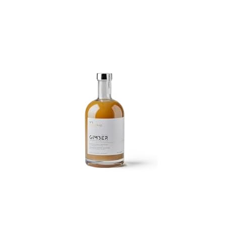 GIMBER Organic Ginger Concentrate 700 ml | Alcohol-Free Organic Drink Made Cover