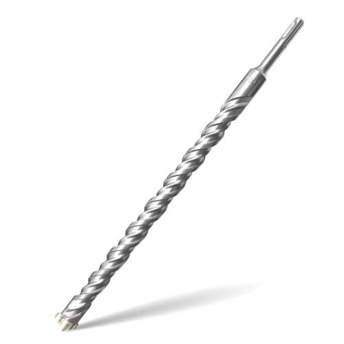 Broca para hormigón SDS Plus 22x350mm,4 cortes de metal duro y doble hélice,para hormigón,piedra natural