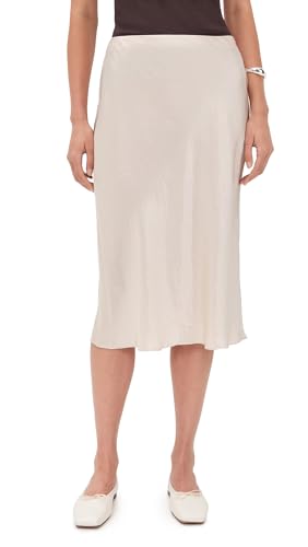 Vince Women's Slip Skirt, Champagne, Medium