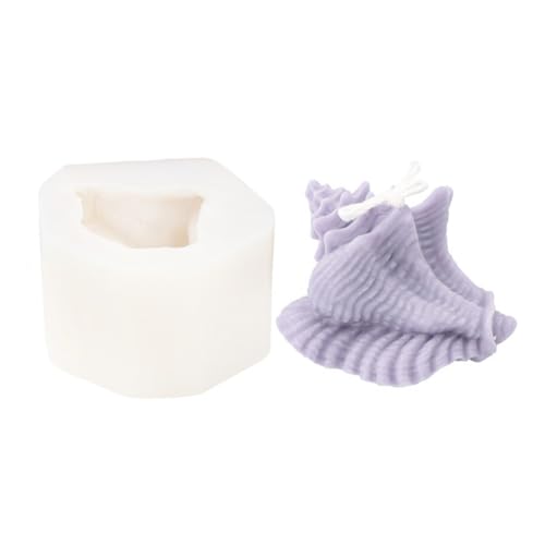 Conch Shape Candle Silicone Mold for Candle Hand-made Soap Desk Ornaments