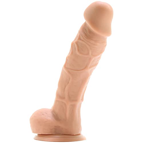 Colours 5 Inch Dual Density Silicone Dildo with Lube | Realistic Dildos | Harness Compatible Strap-on Dildos