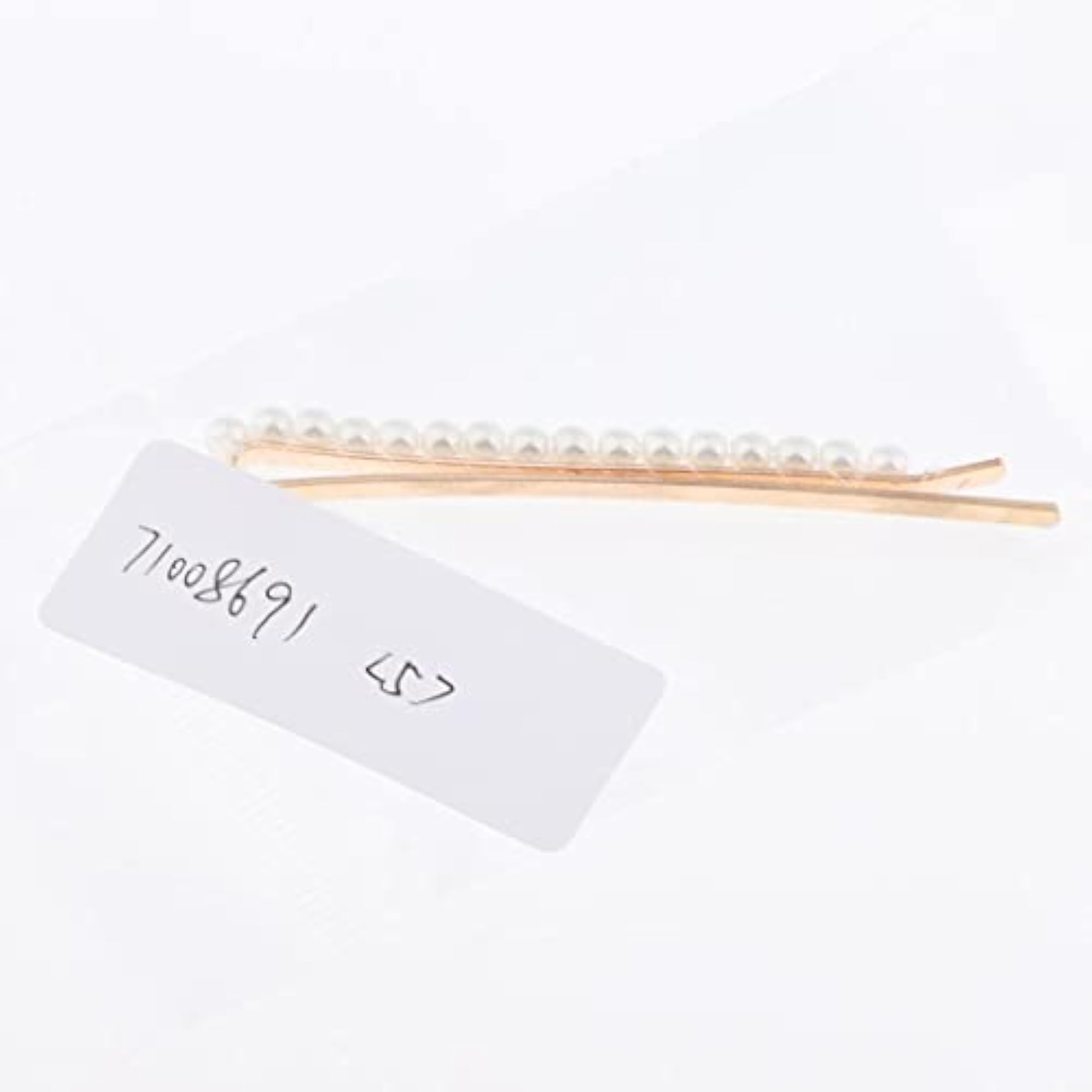 Elegant Pearl Decoration Hair Side Clips for Brides