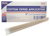 9016 PT# 9016- Applicator Cotton Tip ST 6" 1000/Ca by, Dukal Corporation