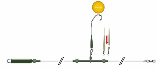 Cormoran PRO CARP Chod Rig Complete with Carp