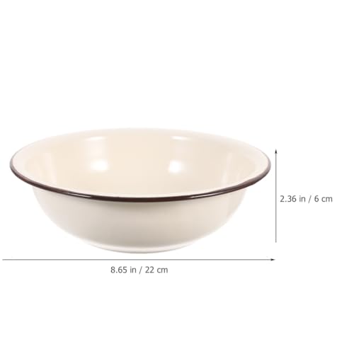 Bacinilla de hierro esmaltado 22 cm multifuncional miniatura 2