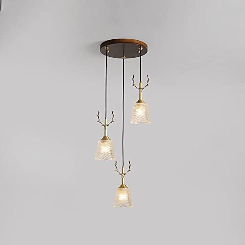 Luminaire suspendu pour salle à manger et salon chaleureux