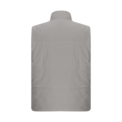 Oplxuo Women's Puffer Vest Lightweight Stand Collar Full Zip Puffy Vests Sleeveless Quilted Padded Outerwear with Pockets4