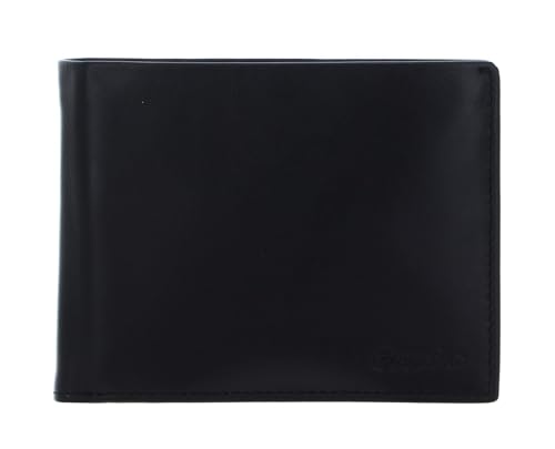 Portemonnaie Cuir 12 cm Esquire New Silk - Portefeuille haut de gamme en cuir véritable souple