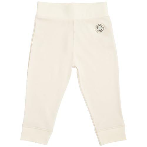 MON CHOU Organic Cotton Baby Pants - 100% Pima Cotton - Lightweight and Breathable Infant Pants for All Seasons