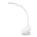 Produktbild tischlampen USB Wiederaufladbare LED-Schreibtischlampe Flexibler Schwanenhals Touch-Dimmtisch Lampe Clip-On-Lampe für Buchbett und Computer 3 Farbmodi