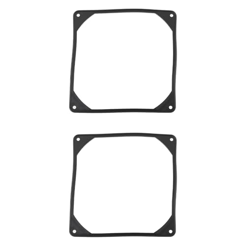 OTOTEC 2 Juntas de Silicona Antivibración para Ventilador de Caja de PC de 140 Mm Soporte para Ventilador con Reducción de Ruido