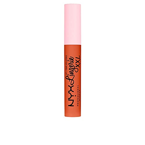 NYX PROFESSIONAL MAKEUP Lip Lingerie XXL Matte Liquid Lipstick - Gettin Caliente (Bright Red Orange)