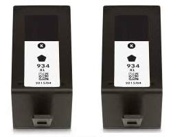 934XL Black Inkjet Cartridge Combo OfficeJet Pro 6230/6830 /6835 OfficeJet 6812/6815 /6820 All in One High Yield, with Smart Chip, Combo Black Blue Power