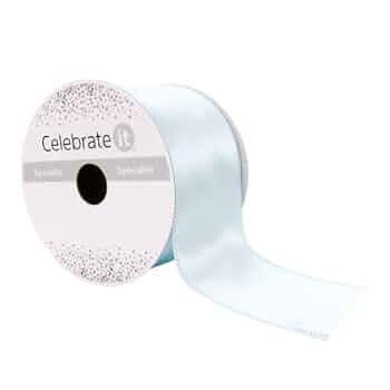 Amazon.com: 2.5”; x 10yd. Satin Wired Ribbon by Celebrate It