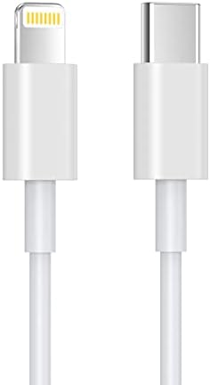 USB C to Lightning Cable 1M [Apple MFi Certified] iPhone Fast Charger Cable USB-C Charging Cord for iPhone 13/12/12 PRO Max/12 Mini/11/11PRO/XS/Max/XR/X/8/8Plus/iPad