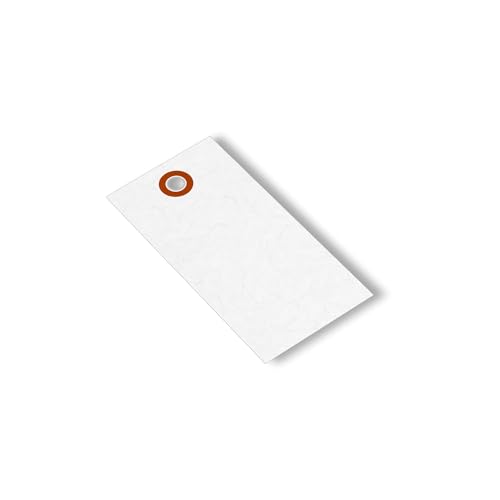 Etiquetas de envío Tyvek impermeables y resistentes a desgarros SmartSign, 9,5 x 4,8 cm