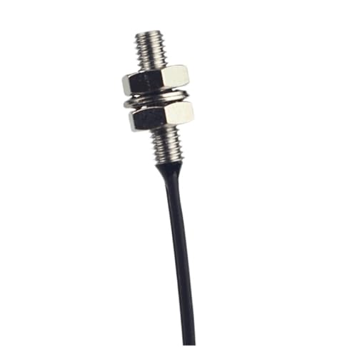 Sensor de fibra óptica FD-320-05 de alta flexibilidad y cabezal roscado M3 reflectivo