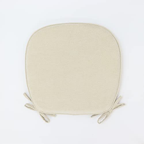 川島織物セルコン コントルノ ダイニングシートクッション LN1080 I(アイボリー) 843091 45x43㎝