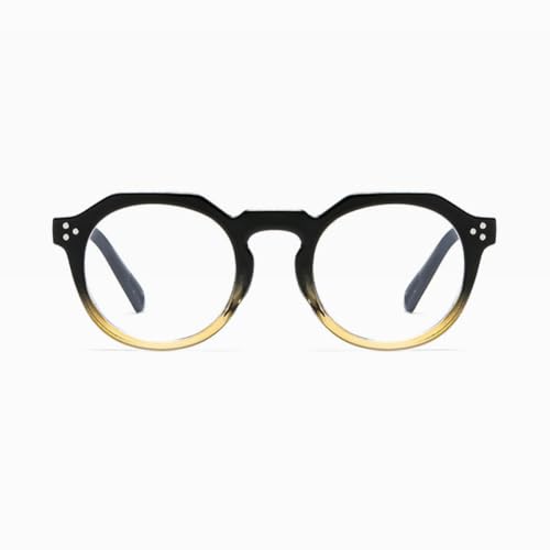 Image of Shiratori Square Blue Light Blocking Glasses for Women Men, Lightweight Frame Anti Eyestrain Computer Glasses