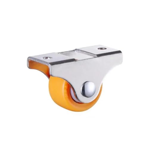 Petite roulette fixe directionnelle silencieuse en plastique PP