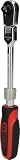 KS Tools 914.1420 1/4" grzechotka przegubowo-teleskopowa SlimPOWER, mechanizm 72 zębowy