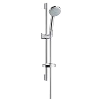 hansgrohe Croma 100 Duschset 0,65m, 4 Strahlarten, Chrom – Ansicht 1
