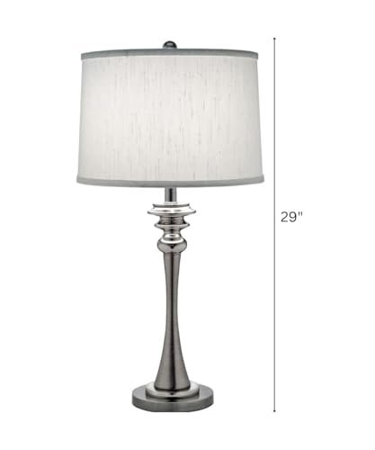Lámpara de Mesa 1 Luz Níquel Antiguo/Pulido miniatura 3