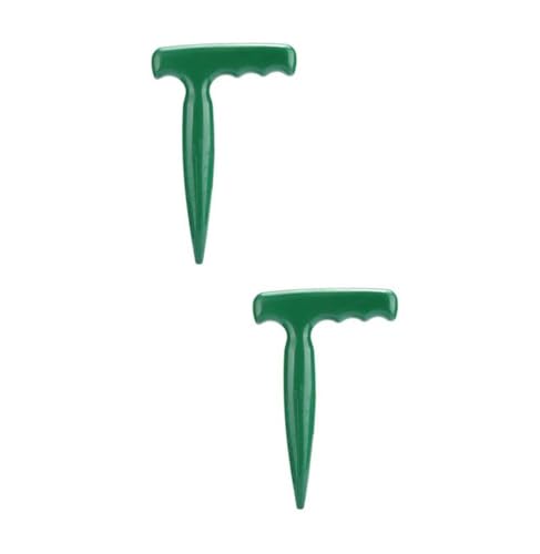 NT-ling Gartenwerkzeug, 17,5 cm, Pflanzgefäß, Kunststoff, Aussaat, Dibbler mit Griff, Garten-Handpikierer, Gartensamenwerkzeug für Aussaat, Samen, Pflanzen, Blumenzwiebeln, Graben