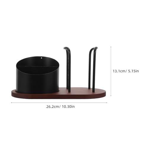 Support Multifonction en Bois pour Ranger Capsules et Accessoires - 3