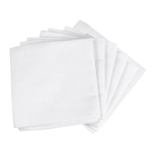 GRIRIW 6-pack Unbleached Cotton Cheesecloth 100% Pure for Cooking Baking Yogurt Cheese Making Tofu Strainer