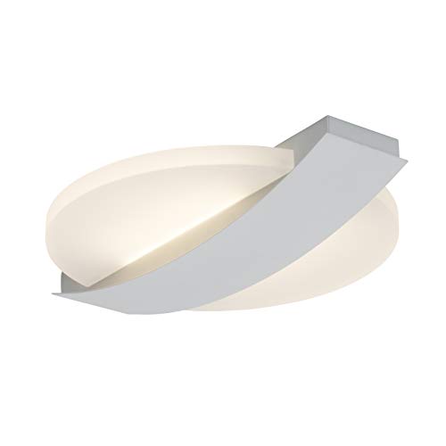 Preisvergleich Produktbild Brilliant Solution LED Deckenleuchte 37cm rund dimmbar durch EasyDim-Technologie weiß Architecture Stil 2100 Lumen, LED integriert