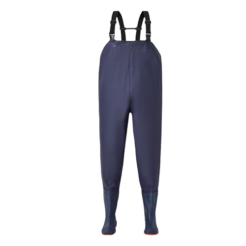 Omuvoa Vadeadores de pecho con botas para hombre, impermeables, de nailon, para pesca, pesca, PVC, transpirable, overol de caza, duradero y ligero para caza, jardinería y actividades al aire libre 0